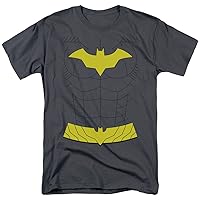 Batman Men's New Batgirl Costume Classic T-shirt XX-Large Charcoal