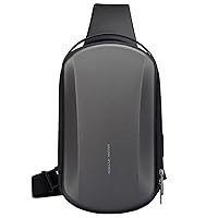 MARK RYDEN Sling Backpack Men, Waterproof Sling Bag with Hard Shell Design and USB Charging Port