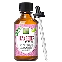 Healing Solutions Head Relief Blend Essential Oil - 100% Pure Therapeutic Grade - 60ml