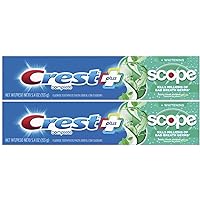 Crest Toothpaste Plus Scope Whitening Minty Fresh (Pack of 2)