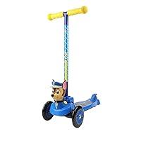 Paw Patrol Toys - Scooter for Kids Ages 3-5, Self Balancing Kids Toys with Extra Wide Deck & Foot Activated Brake, Choose from Your Favorite Character