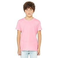 Bella Canvas 3001Y Youth Jersey Short-Sleeve T-Shirt