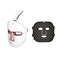 Red Light Mask 7-1 Colors Red Light For Face, Red Blue LED Face Mask Light, LED Facial Skin Care Mask, Gifts for Women, Cordless, Portable and Rechargeable