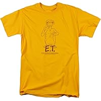 Trevco Men's Et The Movie E.t. Portrait T-Shirt