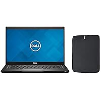 Dell Latitude 7390 13.3-inch FHD 2-in-1 Laptop,Intel Quad-core i5-8350U up to 3.6GHz,16GB RAM,256GB SSD,Backlit Keyboard,Fingerprint Reader,uSIM,Windows 10 Pro,w/ WOOV Accessory Bundle(Renewed)