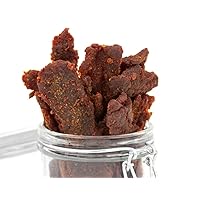 Mission Meats Grass Fed Beef Jerky (World's Hottest Carolina Reaper Beef Jerky) – Caution: Extremely Spicy Jerky, Hand Crafted Small Batch, Gluten Free, Carolina Reaper Jerky, 2oz (Pack of 3)