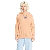 Volcom Women's Truly Stoked Ovesized Bf Hooded Fleece Sweatshirt