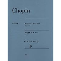 Chopin: Berceuse in D-flat Major, Op. 57 (English, German and French Edition)