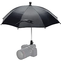 DSLR Mirrorless Camera Hot Shoe Umbrella Rain Cover Protector Sunshade for Canon EOS R100 R50 R8 R7 R10 R3 R6 Mark II R5 C Rp R Rebel T8i T7 90D Sony A7RV A7 IV A7S III II Nikon Z8 Z9 Z30 Z5 Z6 Z7 II