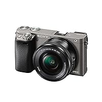 Sony Alpha a6000 Mirrorless Digital Camera with 16-50mm Lens, Graphite (ILCE-6000L/H)