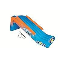 WOW Sports - Zip Slide Inflatable Pontoon Slide for Boats - Perfect Summer Lake Party Accessory for Kids & Adults