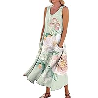 Spring Dresses Maxi Dresses for Women 2024 White Dress Shirt Girls Spring Dress Slip Skirt Strapless Maxi Dress Moomoo Dresses for Women Midi Dresses for Women Ruffle Sleeve Green 3XL