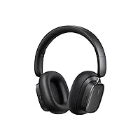 Baseus Active Noise Cancelling Headphones with 100H Playtime, LHDC Hi-Res Sound, Reduce Noise by Up to 95%, Spatial Audio, ENC Mics, 0.038s Low Latency, Bluetooth 5.3 Wireless Headphones - Bowie H1i