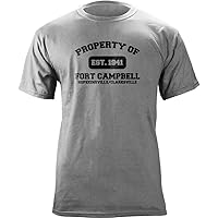 Original Army Base Property of Fort Campbell Veteran PT T-Shirt