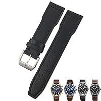 Cow Leather Watchband 20mm 21mm 22mm Suitable for IWC Pilot Portfino Mark ⅩⅢ IW3270 Calfskin Watch Strap Free Tools