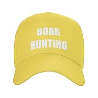 Boar Hunting Hat Funny Sandwich Visor Baseball Cap Adjustable Dad Hat Men Women