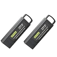 Drone Battery 2 Pack 7500mAh 11.1V 3S LiPo Battery Compatible with Yuneec Q500 Series Q500, Q500+, Q500+PRO, Q500 4K RC Drone Quadcopter Upgrade Rechargeable Replacement Batteries Quadcopter Part