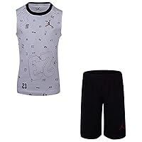 Jordan Little Boy's 2-Piece Sleeveless Tee Shirt & Shorts Set