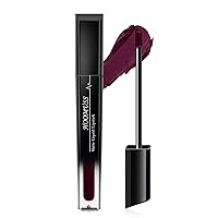 HOOMUSS Purple Lipstick Matte, Dark Violet Liquid Lipstick Long Lasting 24Hours, Smudge Proof Waterproof Non Stick Lip Makeup, Clean & Vegan (Plum Show)