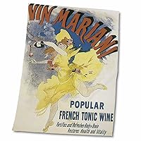 Vintage vin Mariani Popular French Tonic Wine Advertising Poster - Towels (twl-129950-2)