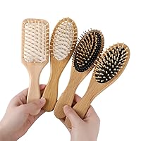 Bamboo Wooden Comb Nursing Beech Small Comb Hair Massage Comb