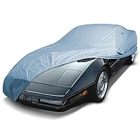 iCarCover Custom Car Cover for 1984-1996 Chevy Corvette C4 Waterproof All Weather Rain Snow UV Sun Protector Full Exterior Indoor Outdoor Car Cover