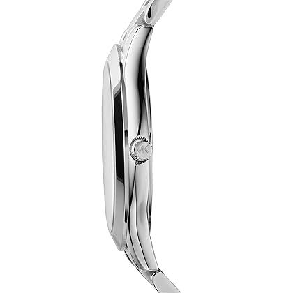 Michael Kors Women's Slim Runway Three-Hand Stainless Steel Quartz Watch