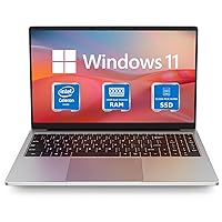 OTVOC Laptop 15.6 inch Windows 11, Intel Celeron N5105, Up to 2.9GHz, 16GB RAM, 512GB PCIE NvMe SSD, 4TB Expansion, 15.6