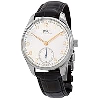 Portugieser Automatic Silver-Plated Dial Men's Watch IW358303