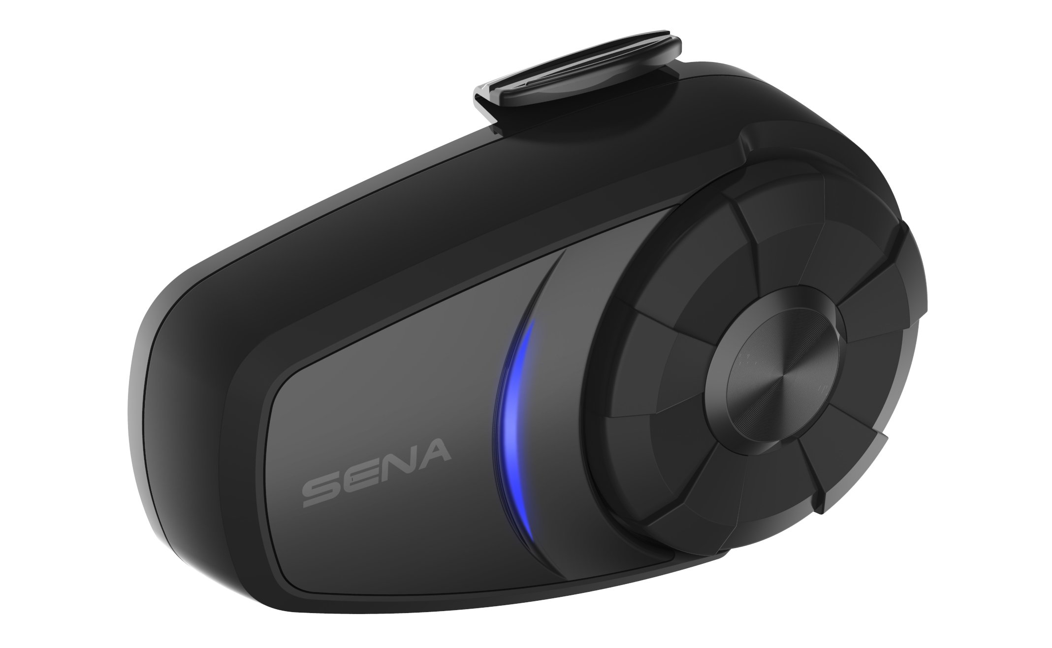 Sena 10S-01D Motorcycle Bluetooth Headset Communication System (Dual Pack) , Black