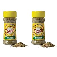 Dash Salt-Free Seasoning Blend, Original, 2.5 Ounce (Pack of 2)