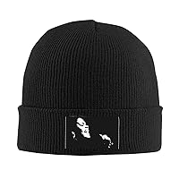 Jill Music Scott Hat Beanie Hats for Men Women Winter Warm Knit Hat Soft Slouchy Cuffed Skull Cap Unisex Beanies Ski Hat Black