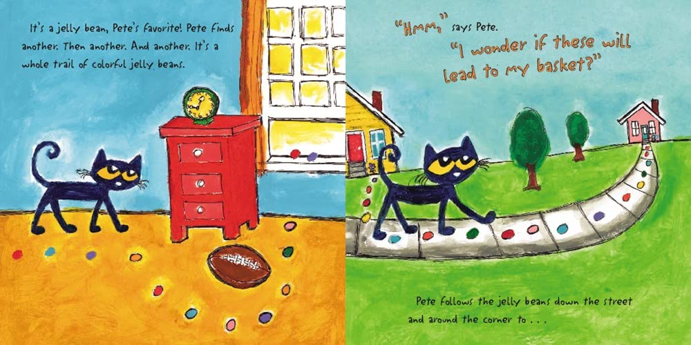 Pete the Cat and the Easter Basket Bandit: Includes Poster, Stickers, and Easter Cards!: An Easter And Springtime Book For Kids