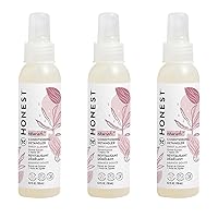 Conditioning Hair Detangler 3-Pack | Leave-in Conditioner + Fortifying Spray | Tear-free, Cruelty-Free, Hypoallergenic | Almond Nourishing, 4 fl oz each (pack of 3)