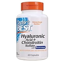 Hyaluronic Acid with Chondroitin Sulfate, Non-GMO, Gluten Free, Soy Free, Joint Support, 60 Caps