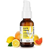 Sleep Liposomal Melatonin Spray - Restful Sleep & Immune Support - Oral Sleep Spray for Adults & Kids – Fast-Acting, Gluten-Free, Vegetarian, melatonin 30 ml Citrus Flavored Bottle.