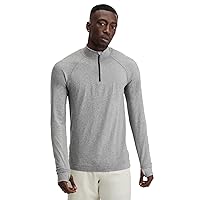 Fabletics Men's The Training Day 1/4 Zip, Training, Performance, Athletic, Breathable, 4-Way Stretch