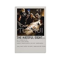The Hateful Eight Movie Poster Bedroom Decoration Poster7 Canvas Painting Wall Art Poster for Bedroom Living Room Decor 08x12inch(20x30cm) Unframe-style