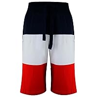Boys Contrast Panel Shorts Sportswear Casual Summer Fashion Outfit Sports Fashion Activewear Age 5-13 Years