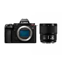 Panasonic LUMIX S5II Mirrorless Camera (DC-S5M2BODY) with LUMIX S Series 35mm F1.8 Lens (S-S35)