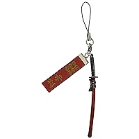 Sanada Yukimura 16177 Red Sword Strap, Made in Japan