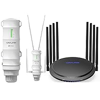 Outdoor WiFi Extender and WiFi Router Bundle