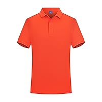 Men's Pique Polo Shirts Long Sleeve Stretch Business Classic Fit Shirts Cotton Blend Tipped Casual Collared Polo Shirt
