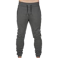Mens Casual Cotton Joggers Pants Fashion Drawstring Cargo Sweatpants Workout Running Gym Hiking Long Trousers