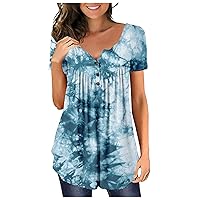 Womens Blouses and Tops Dressy Women's Tops, Tees & Blouses Tops for Women Green Blouses for Women Crop Tops Compression Shirt Women Womens Shirts Trendy Oversized T Shirts Blue 3XL