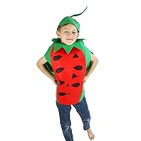 Petitebella Watermelon Unisex Children Costume 3-7y