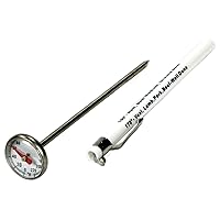 Chef Craft Select Instant Read Thermometer, 5.5 inches in Length, Stainless Steel