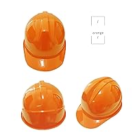 Construction Workers' Helmets, Construction site Helmets, National Standard Thickened ABS Plastic Helmets, Labor Insurance Supplies 橙色