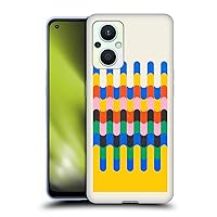Head Case Designs Officially Licensed Ayeyokp Color Sticks Pattern Soft Gel Case Compatible with Oppo Reno8 Lite