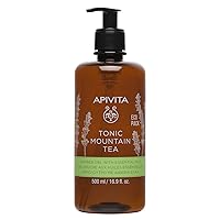 Tonic Mountain Tea Shower Gel with Essential Oils 16.9 fl.oz.| Gentle Cleansing, Toning & Protective Skincare Body Wash with Propolis, for All Skin Types